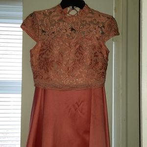 2pc Coral Jr. Dress